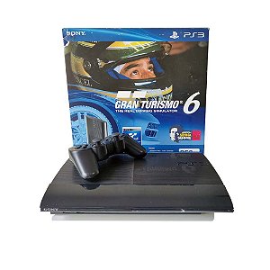 Console PS3 Super Slim 250Gb com Caixa - Sony