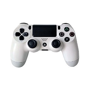 Controle Sony Dualshock 4 Slim Branco - PS4