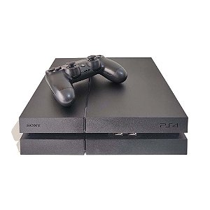 Console Playstation 4 500gb Fat Preto Fosco - Sony