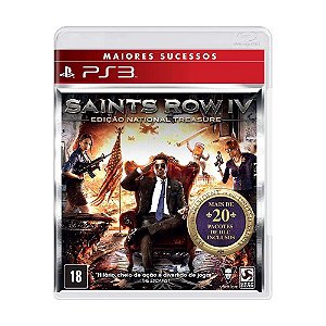 Saints Row IV (Edição National Treasure) - PS3 (Novo)