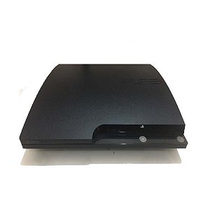 Console PS3 Slim 320GB CECH-2501B - Preto