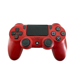 Controle Sony Dualshock 4 Slim Vermelho - Playstation 4