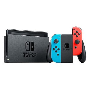 Console Nintendo Switch Neon Blue Red 32 GB