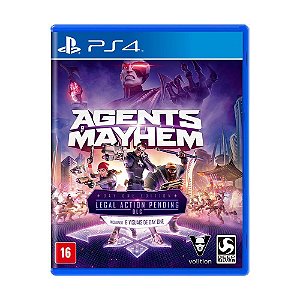 Agents Of Mayhem - PS4 (Novo)