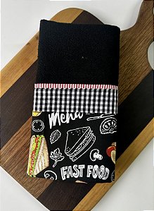 Pano preto - Lanches