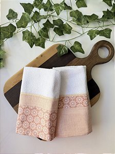 Kit 2 panos - Florzinha
