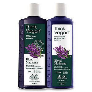 Kit Think Vegan Natural Blond Matizante
