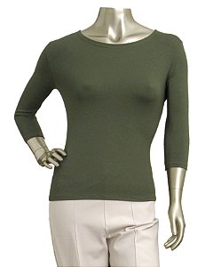 BLUSA BÁSICA GUINÉ MUSGO MANGAS 3/4