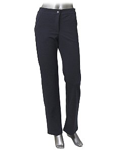 CALÇA NARCISO EM CREPE MARINHO