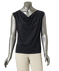 BLUSA DEGAGÊ FRIDA PRETA
