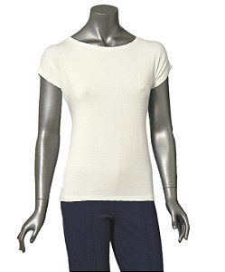 BLUSA BÁSICA GUINÉ OFF WHITE SEM CAVAS