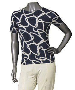 T-SHIRT COM ESTAMPA GRÁFICA