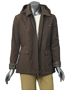 PARKA SEMI IMPERMEÁVEL MARROM