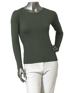 BLUSA BÁSICA GUINÉ ALECRIM MANGAS LONGAS
