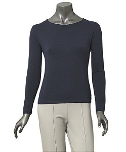 BLUSA BÁSICA GUINÉ MARINHO MANGAS LONGAS