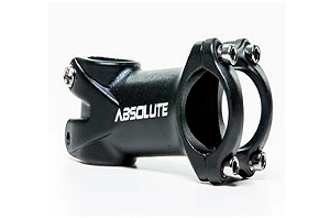 Suporte de Guidão em Alumínio Absolute Nero Preto 31.8x60mm