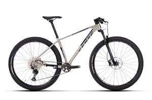 BICICLETA ARO 29 IMPACT COMP CINZA E AZUL TAMANHO (S/15)