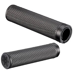 MANOPLA PARA GUIDAO DE BICICLETA DIAMOND KUSH PRETO DG-01