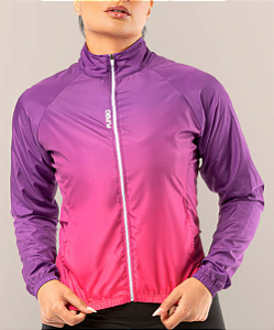 JAQUETA JIMP FURBO CORTA VENTO ASPEN GRADIENT FEM - PURPLE LAKE - GG