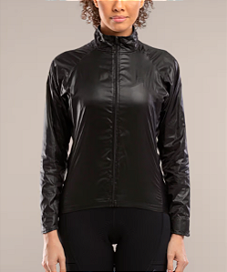 JAQUETA SIDE FURBO CORTA VENTO REPELENTE A AGUA BARILOCHE FEM. - PRETO - M