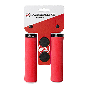 MANOPLA ABSOLUTE HL-G224, VERMELHO, BORRACHA