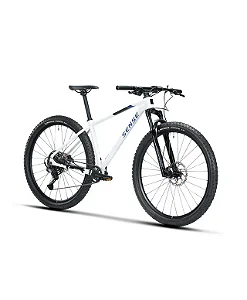 BICICLETA SENSE IMPACT PRO BRANCO/AZUL 2025 TAM - 15