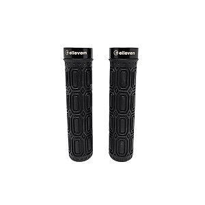 MANOPLA MTB SILICONE PREIUM 137MM COM TRAVA - PRETO M4