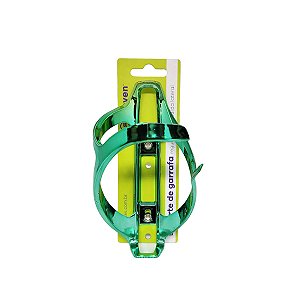 SUPORTE GARRAFA ELLEVEN BICOLOR DOURADO/VERDE