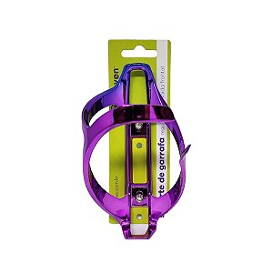 SUPORTE GARRAFA ELLEVEN BICOLOR AZUL/ROXO