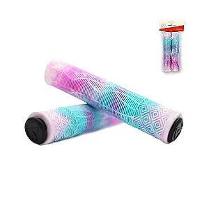 MANOPLA ABSOLUTE BMX3, BRANCO/ROSA/AZUL, 160M