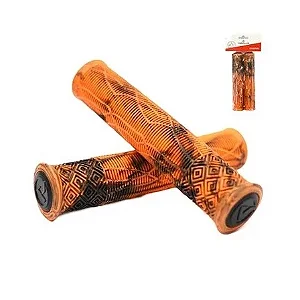 MANOPLA ABSOLUTE BMX3, LARANJA/PRETO, 160MM