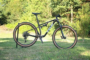 BICICLETA CALOI CARBON FS NX PRETO 2025 TAM - 17