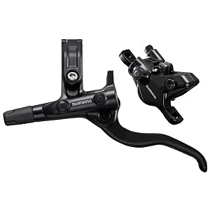 CONJUNTO FREIO SHIMANO M4100 DISCO HID. TRASEIRO. MOD. 03 PRETO