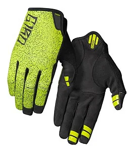 LUVA GIRO DND GEL AMARELO/PRETO ESCURO TAM. M