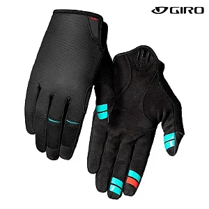 LUVA GIRO DND GEL PRETO/AZUL ESCURO TAM. M
