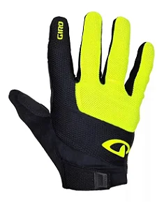 LUVA GIRO BRAVO GEL LF PRETO/AMARELO TAM. M