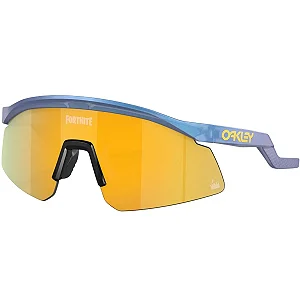 Óculos Oakley Hydra Fortnite Matte Cyan Blue Clear Shift Prizm 24K