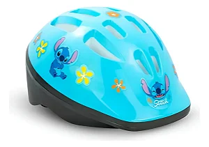 Capacete Infantil Stitch Nathor Azul