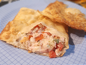 Pastel Pizza de Presunto