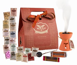 Kit Iniciação - Incensário Terracota Tau