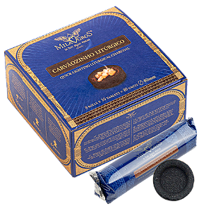 Caixa Carvão Milagros 40mm c/ 80 unidades
