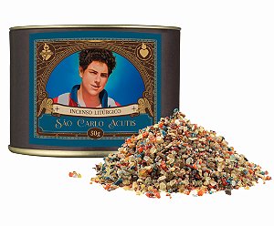Incenso São Carlo Acutis barrica 50g