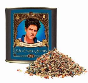 Incenso São Carlo Acutis barrica 125g