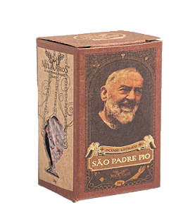 Incenso São Padre Pio - caixinha 28g