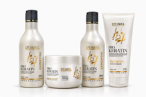 KIT PRÓ KERATIN EXPERTISE ( 4 PRODUTOS )