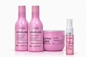 KIT LONG LISS - SHAMPOO/CONDICIONADOR/MÁSCARA - ( 3 PRODUTOS )