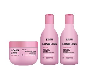 KIT LONG LISS - SHAMPOO/CONDICIONADOR/MÁSCARA - ( 3 PRODUTOS )