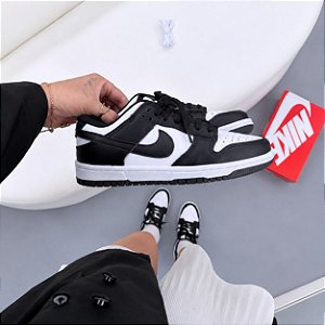 Nike Dunk Low Pro Luxo Feminino e Masculino - Preto/Branco