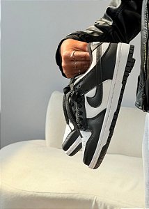 Nike Dunk Low Pro Luxo Feminino e Masculino - Preto/Branco