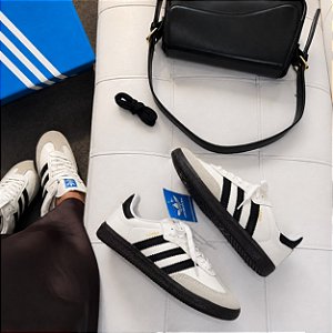 Adidas Samba OG Feminino - Branco / Preto